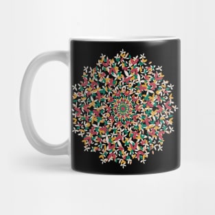 Fantasy Floral Mandala Mug